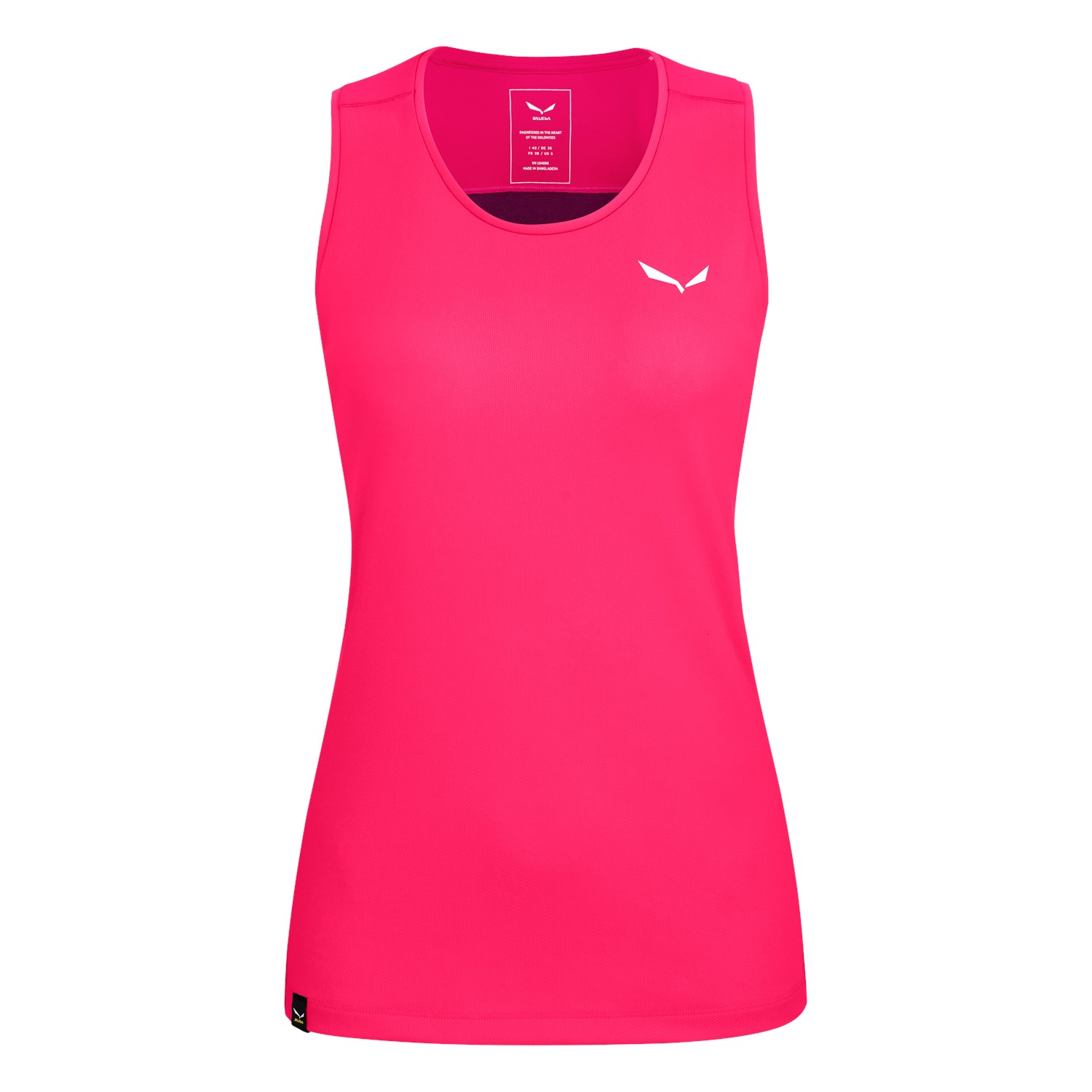 Salewa Women's Sporty Dry Tanktop Pink FTM-570368